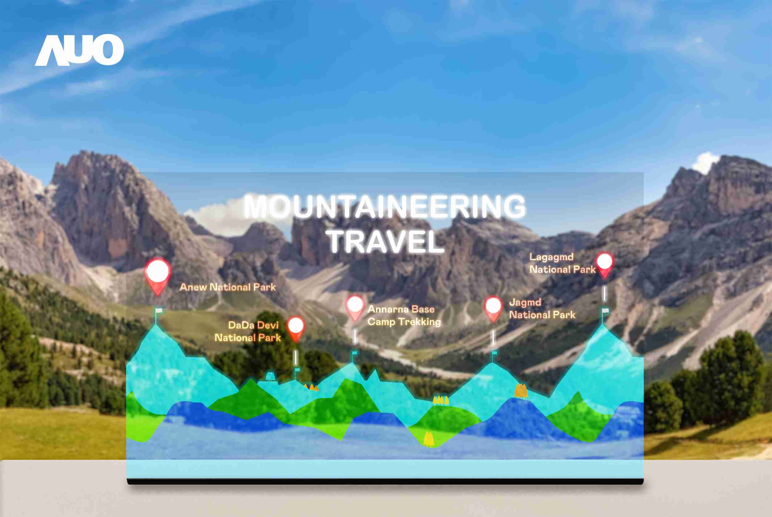 尊龙z6展示全球单片尺寸最大(*)42吋透明Micro LED显示器拼接而成的〝64吋透明Micro LED显示器〞，，，，具备高透明度、、1,000 nits高亮度、、、、广色域、、、采用三边无边框的无缝拼接等多重特色，，呈现超高清、、细腻画质而不遮挡后方视觉，，，满足层峰需求，，可广泛运用于零售、、艺术展览或商业空间等场域